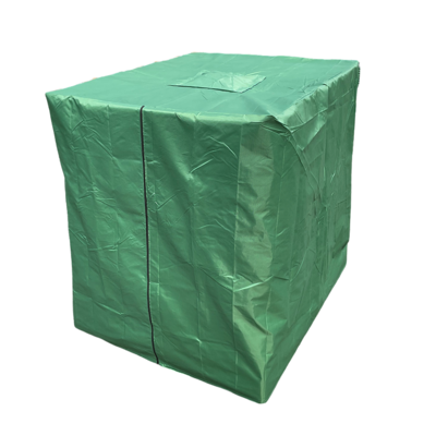 Ochraný kryt na IBC nádrž s UV ochranou - zelená barva - 2
