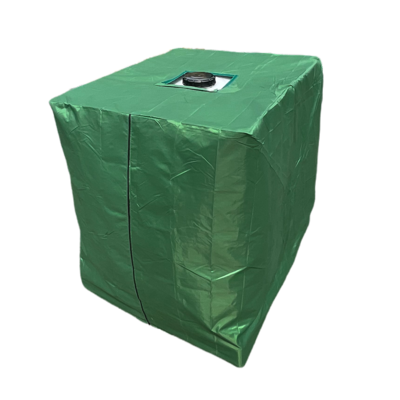 Ochraný kryt na IBC nádrž s UV ochranou - zelená barva - 3